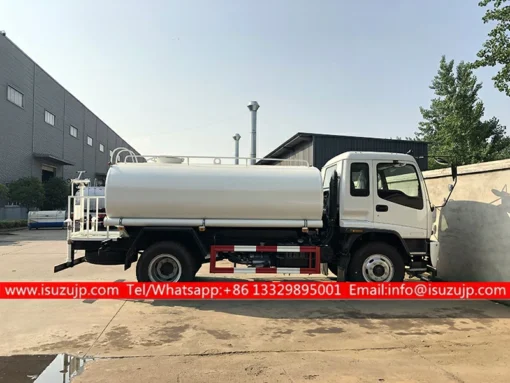 ISUZU FTR 12m3 water truck for sale in jamaica