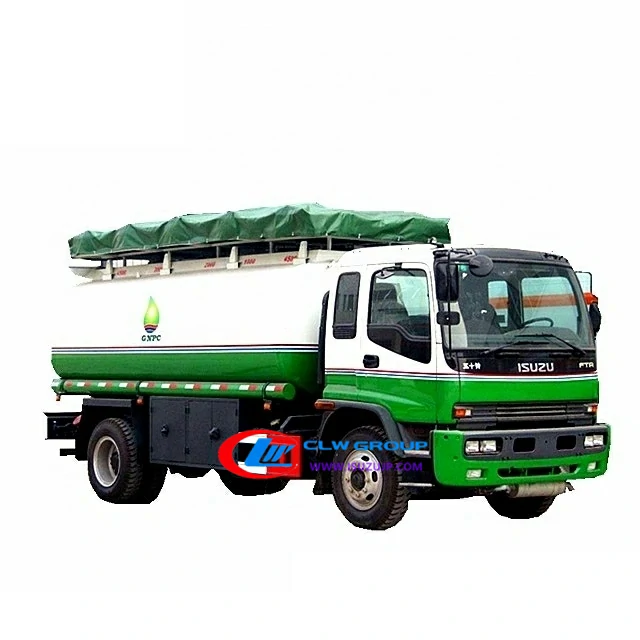 ISUZU FTR 3000 gallon diesel fuel tanker