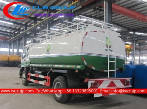 ISUZU FTR 3000 gallon chở dầu diesel