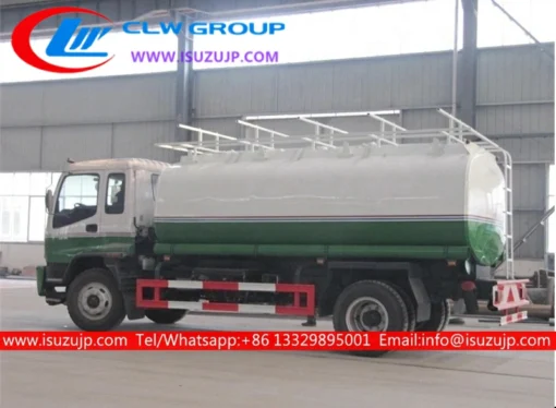 ISUZU FTR 3000 gallon xe tải thùng diesel