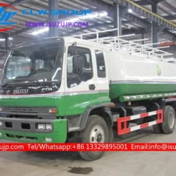 ISUZU FTR yuk mashinasida 3000 gallon dizel yoqilg'isi