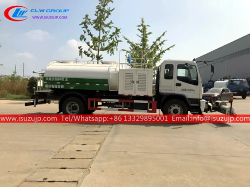 Xe rửa áp lực ISUZU FTR 8 mét khối