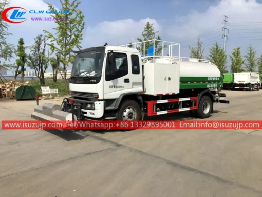 ISUZU FTR 8000L city cleaning trucks