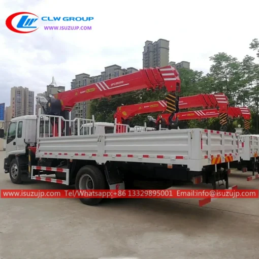 ISUZU FTR 8000kg Straight arm truck crane