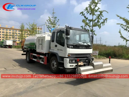 Camion de lavage de route haute pression ISUZU FTR 8m3