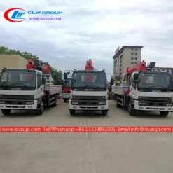 Vente chaude Camion dépanneuse de récupération ISUZU FTR FVR transporteur à  plat avec grue en Chine - PowerStar Trucks