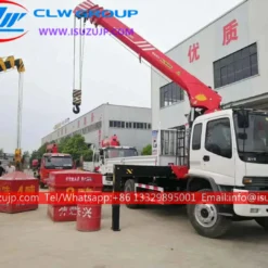 ISUZU FTR sany palfinger crane truck 10 ton