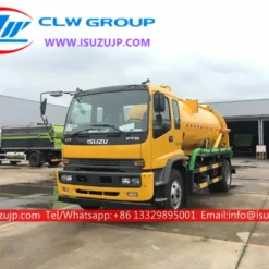 ISUZU FVR 10000L jet vac truck