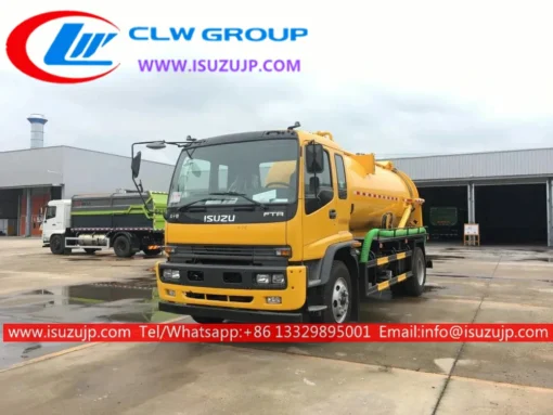 ISUZU FVR 10000L jet vac truck