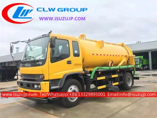 ISUZU FVR 10000L sewer jet truck