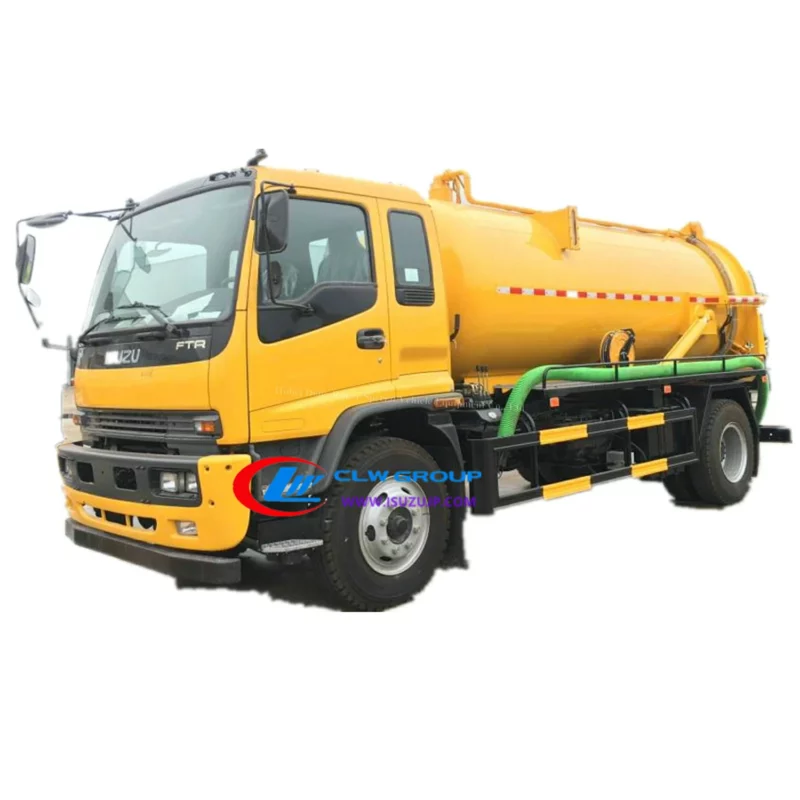 ISUZU FVR 10000L sewer jetting truck for sale
