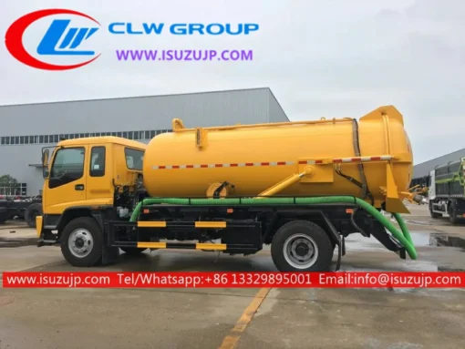 Satılık ISUZU FVR 10000L tanker jetter