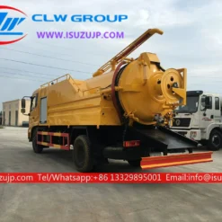 ISUZU FVR 10000L truck mounted sewer jetter