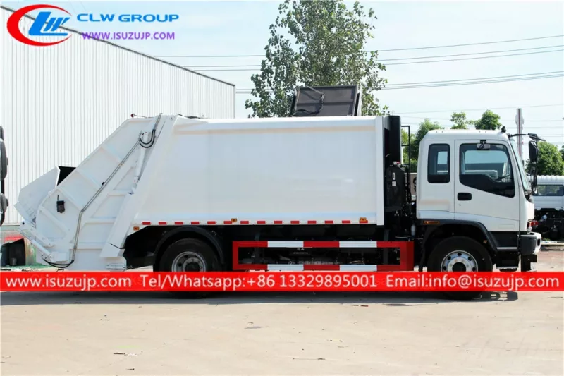 ISUZU FVR 12 ton government garbage trucks for sale