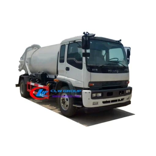 ISUZU FVR 12000L sewer cleaner truck