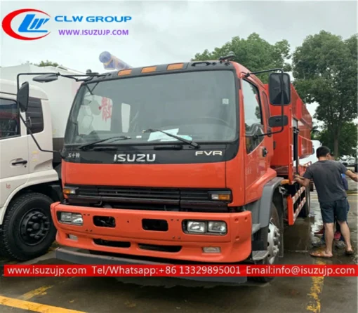 Camions de curage d'égout ISUZU FVR 12000L
