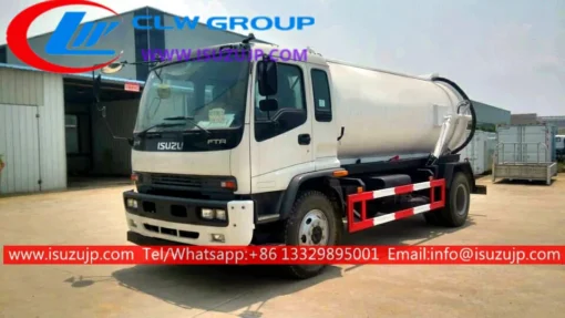 ISUZU FVR 12000L sewer tanker