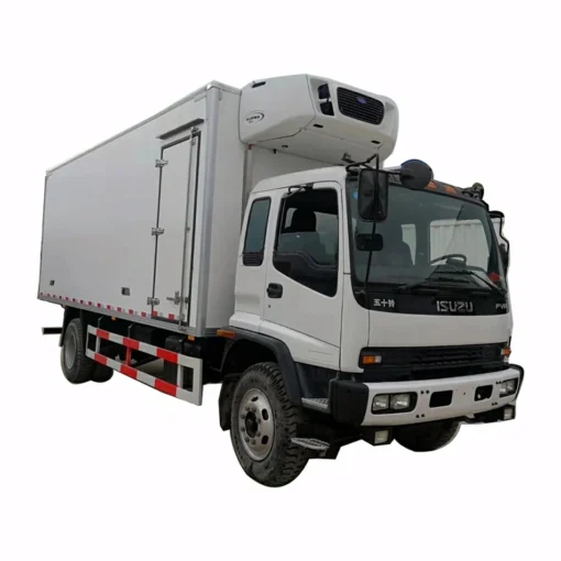 ISUZU FVR camioneta de cámara fría refrigerada de 15 toneladas