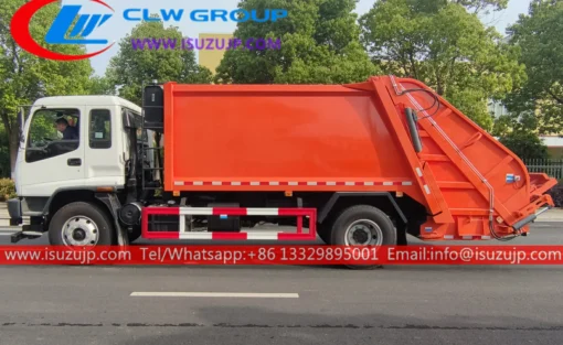Camião para caixote do lixo ISUZU FVR 15m3
