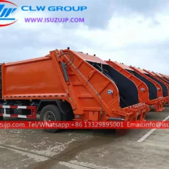 ISUZU FVR 15m3 rear loader garbage truck