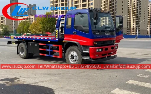 ISUZU FVR 8t-10 tấn xe tải chở hàng ven đường