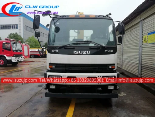 ISUZU FVZ 14000kg জলবাহী ক্রেন ট্রাক