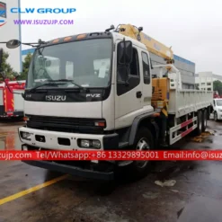 ISUZU FVZ 14mt hydraulic boom crane truck