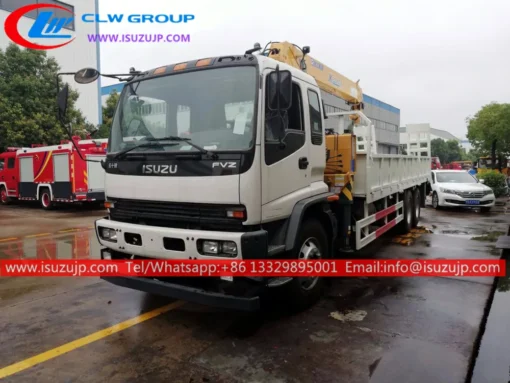 ISUZU FVZ 14mt hydraulic boom crane ထရပ်ကား