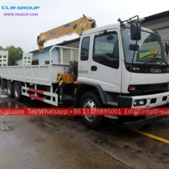 ISUZU FVZ 14t truck mounted lifting crane