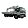 ISUZU FVZ 16t Hydraulic telescopic boom truck crane with auger drill