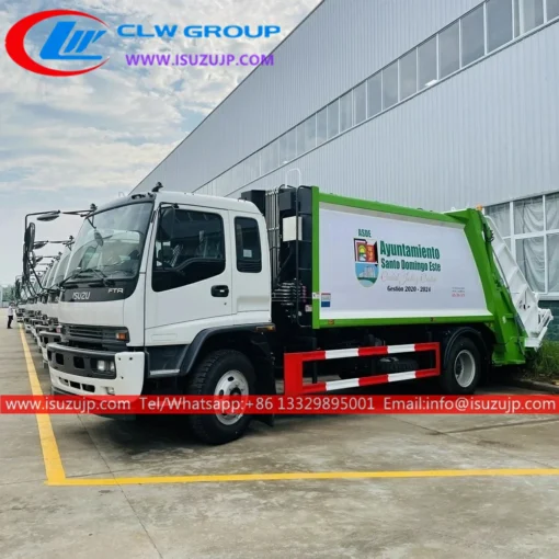 Xe thu gom rác ISUZU GIGA 10T đến 12 tấn