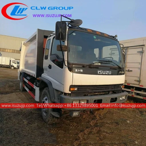 Camion poubelle ISUZU GIGA 10T à 12 tonnes à vendre