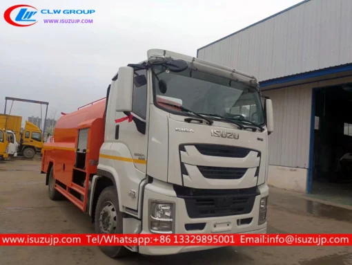 ISUZU GIGA 12cbm sewer cleaner truck