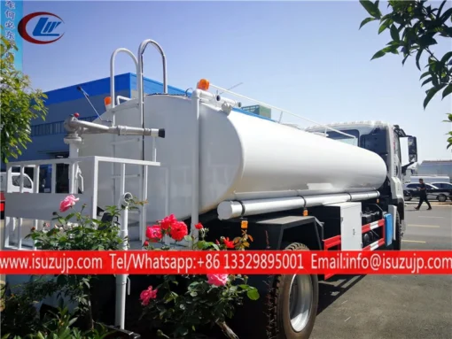 ISUZU GIGA 15 mètres cubes d'eau potable en acier inoxydable camion