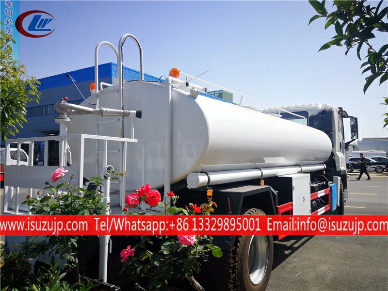 ISUZU GIGA 15 cubic meters drinking stainless steel water truck