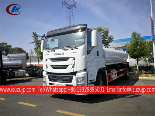 ISUZU GIGA 15m3 water trucks for drinking water
