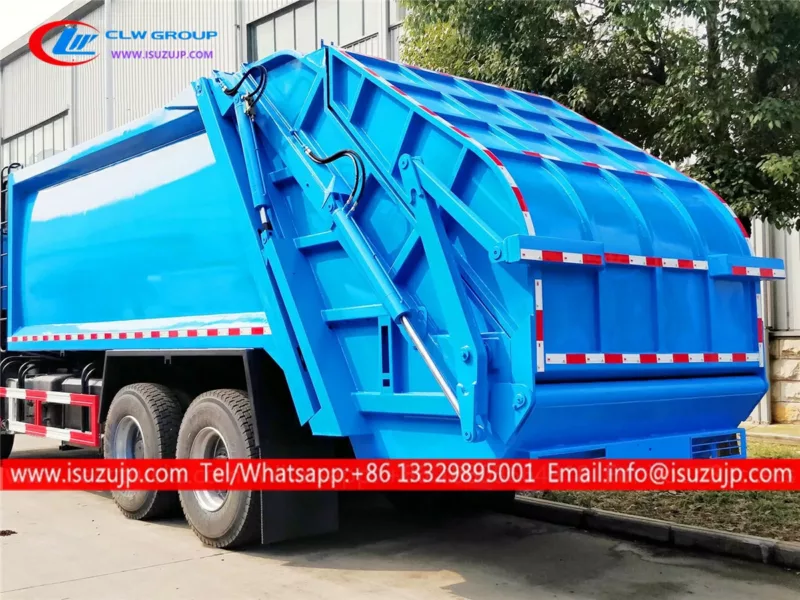 ISUZU GIGA 18 cubic meters garbage container truck