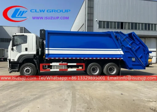 Camion poubelle de gestion des déchets ISUZU GIGA 18m3