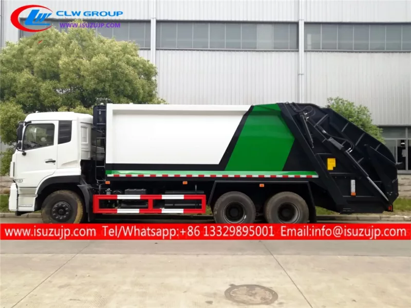 ISUZU GIGA 20 ton garbage outdoor bin truck