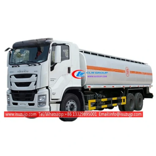 ISUZU GIGA 25000liters জ্বালানী পেট্রোল ট্যাঙ্কার ট্রাক