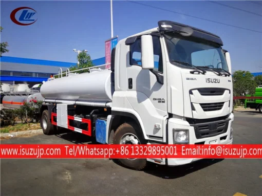 ISUZU GIGA 3000 gallon water supply trucks