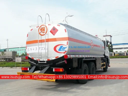 Truk bahan bakar ISUZU GIGA 6000 galon untuk dijual di afrika selatan