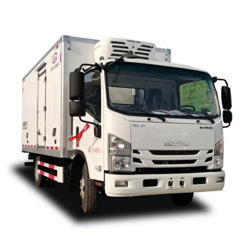 ISUZU KV100 3ton ফ্রিজার বক্স ট্রাক বিক্রয়ের জন্য