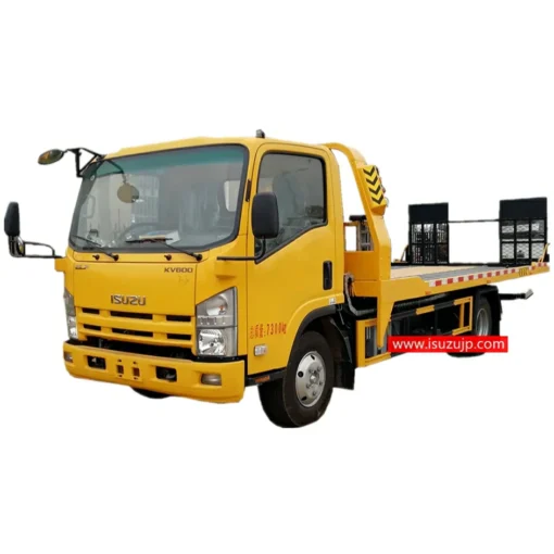 ISUZU KV600 4 toneladang buong nakarating na uri ng pag-recover ng wrecker tow truck