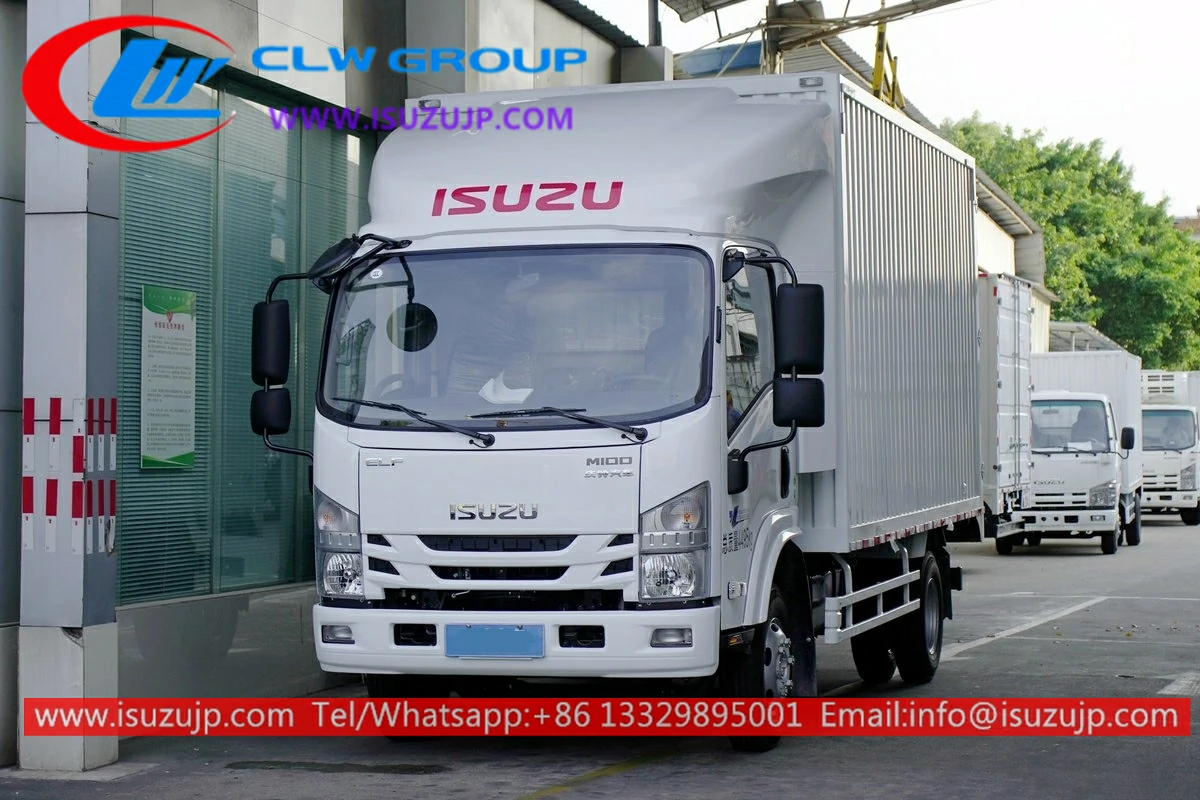 ISUZU M100 cargo box truck