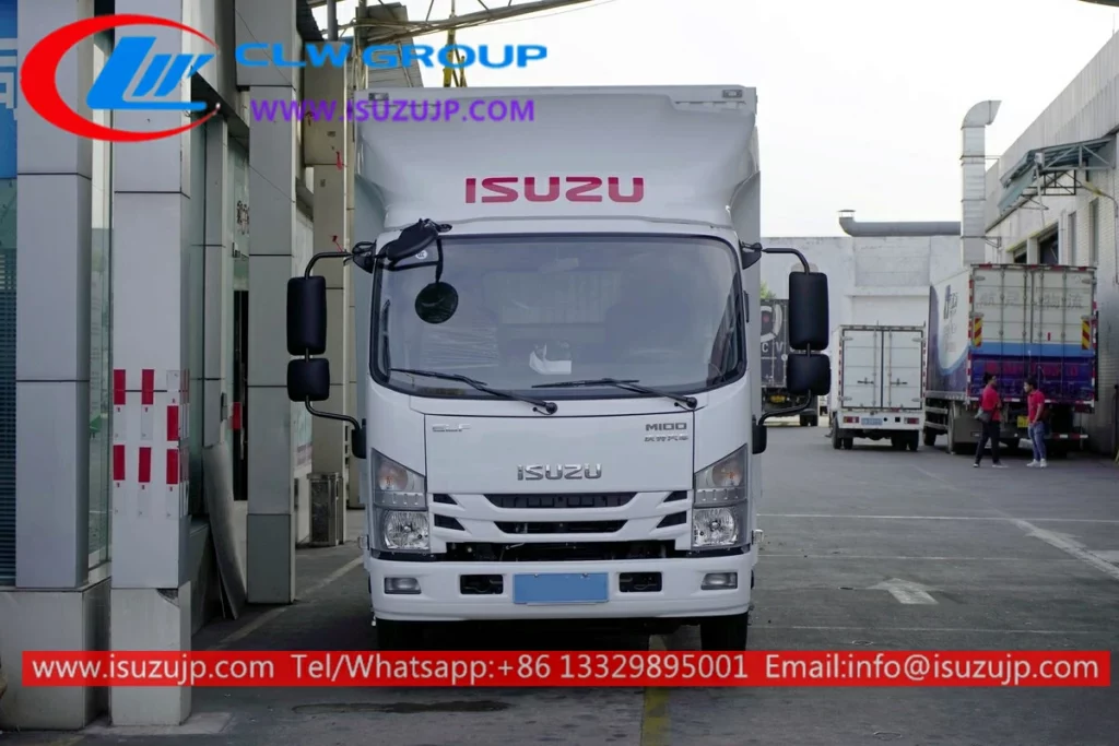 ISUZU M100 van box truck
