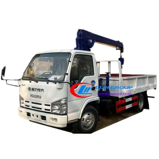 ISUZU NHR 2 टन मिनी ट्रक क्रेन