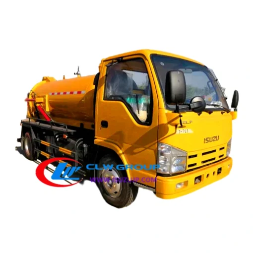 Venda ISUZU NHR 3000L caminhão para coleta de esgoto