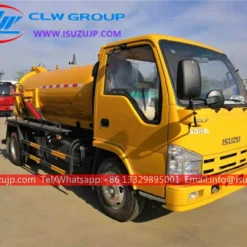 ISUZU NHR 3000L sewage water lorry