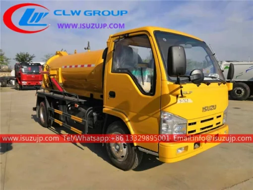 ISUZU NHR 3000L รถบรรทุกน้ำเสีย